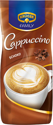 Beim KRÜGER Family Cappuccino Marken Produkt sparen