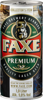 Beim FAXE Premium Lagerbier Marken Produkt sparen