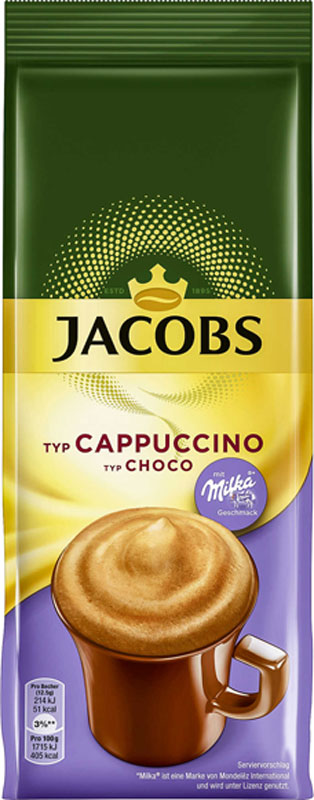 Beim JACOBS Typ Choco Cappuccino Marken Produkt sparen