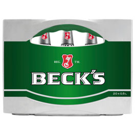 Beim BECK'S Bier Marken Produkt sparen