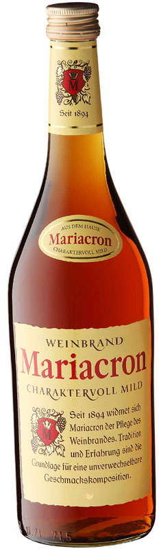 Beim MARIACRON Weinbrand Marken Produkt sparen